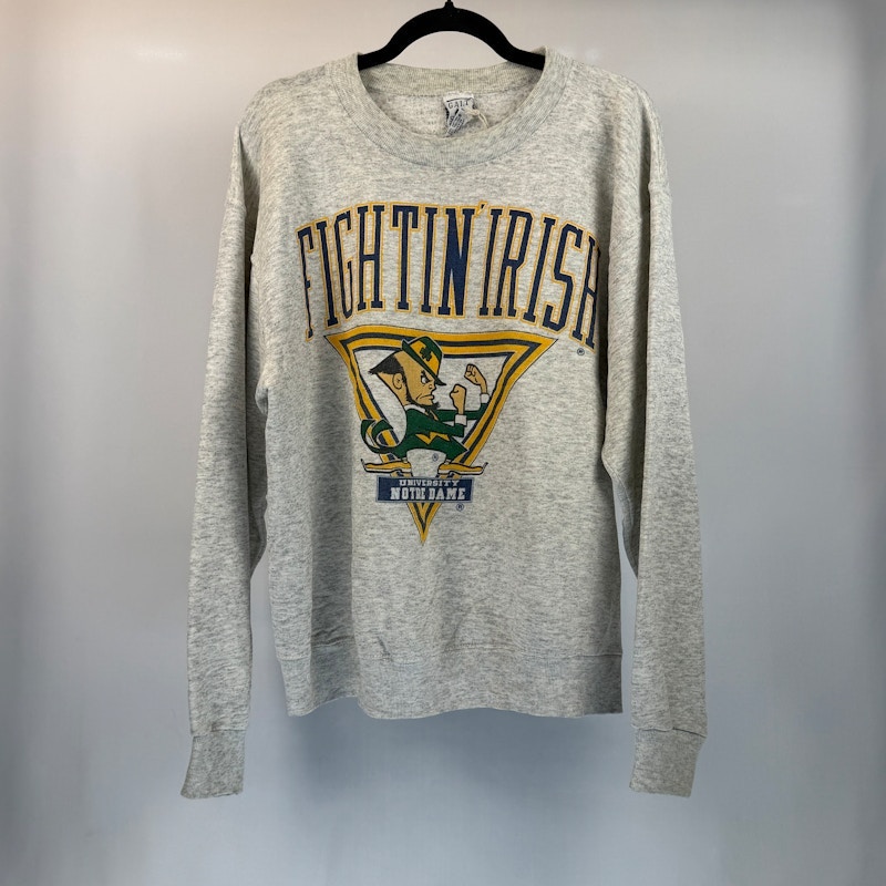 Galt Sand University of Notre Dame Fighting Irish Sweatshirt Heather Grey
