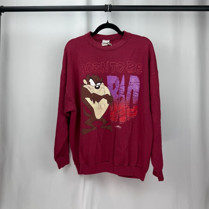 1995 Warner Bros. Taz ‘Born to Be Bad’ Sweatshirt