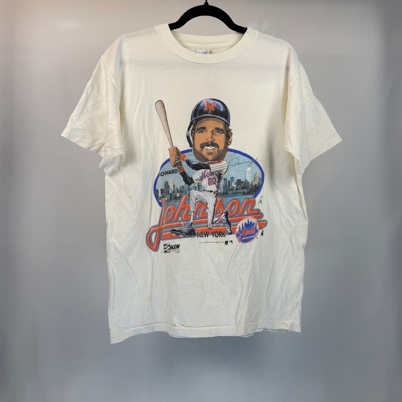 Salem Sportswear Howard Johnson New York Mets T-Shirt White
