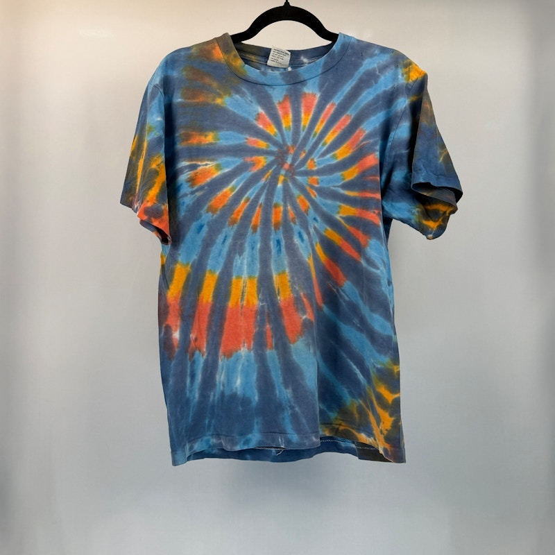 Tie-Dye T-Shirt Blue Orange