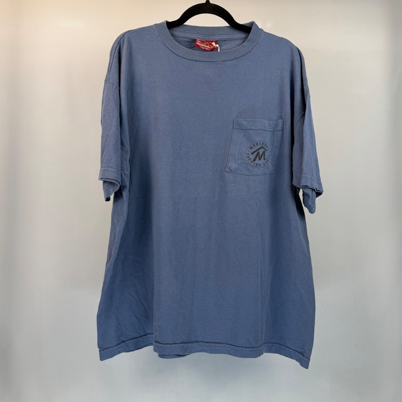 Marlboro Country Store Pocket T-Shirt Blue