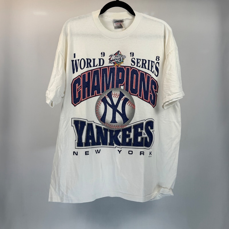 1998 World Series Champions New York Yankees T-Shirt White