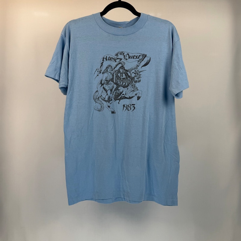 Home of the Quest 1983 T-Shirt Blue