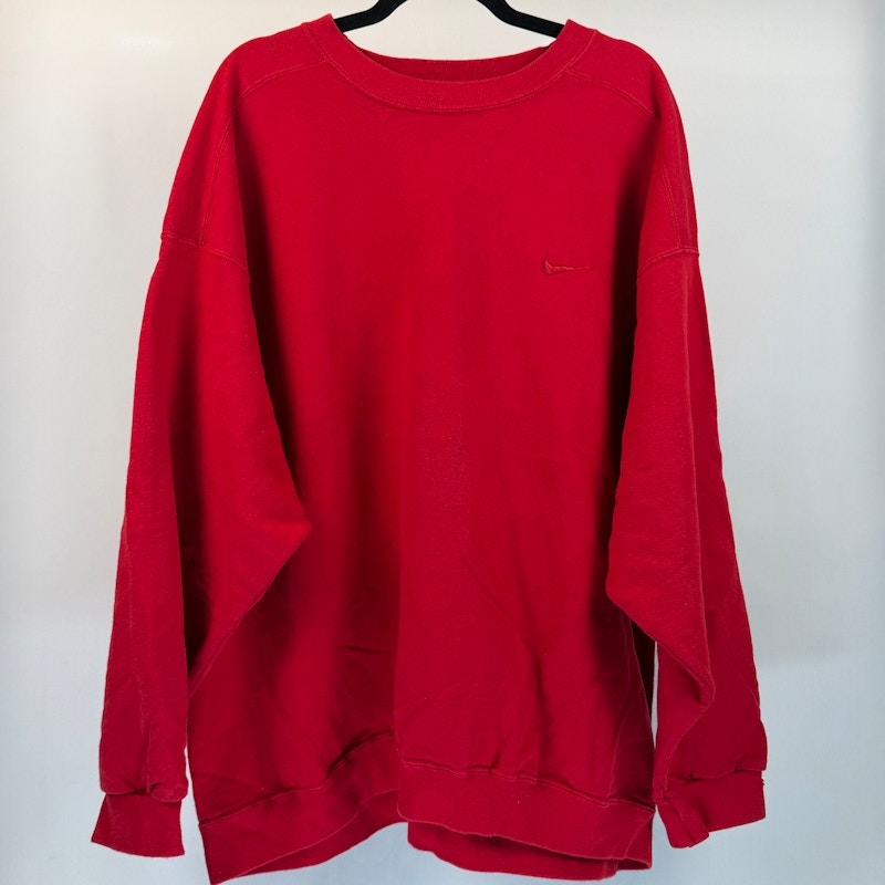 Nike Crewneck Sweatshirt Red