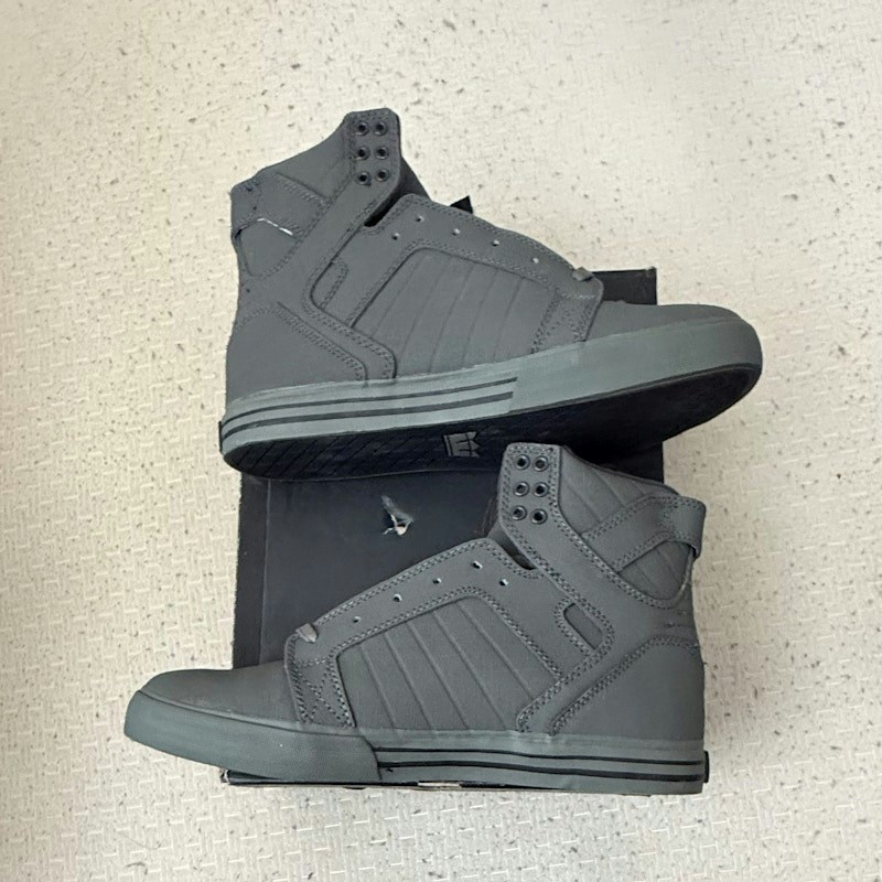 Supra Skytop Chad Muska Pro Model Tuf Grey Gunny