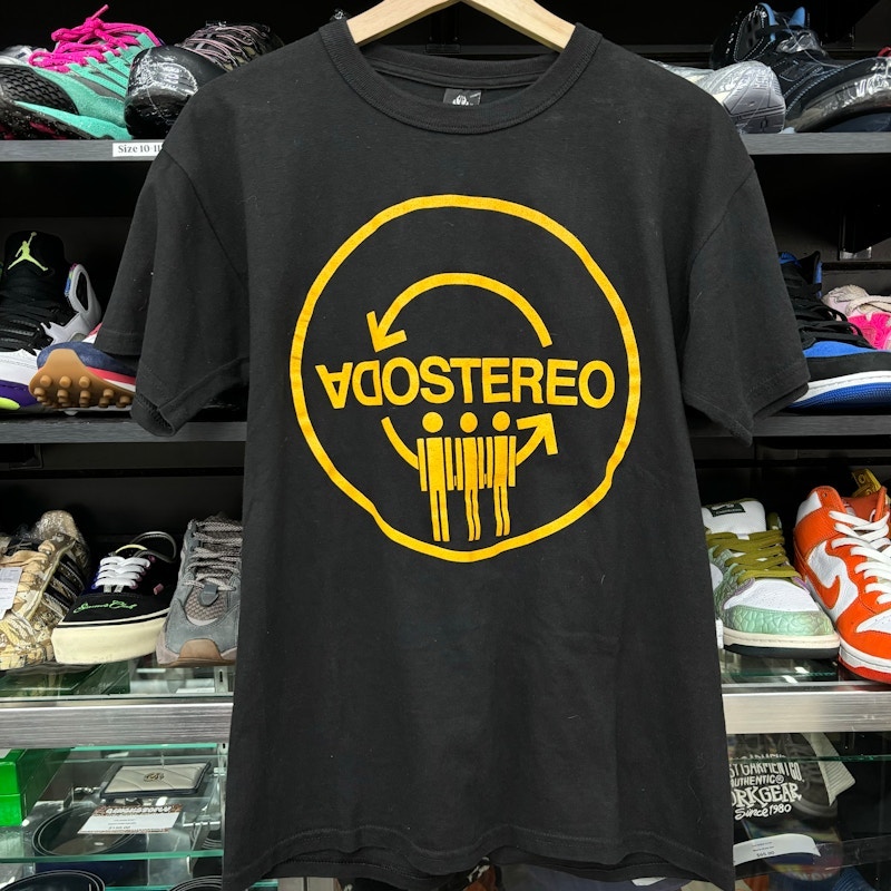 Soda Stereo Band T-Shirt Black