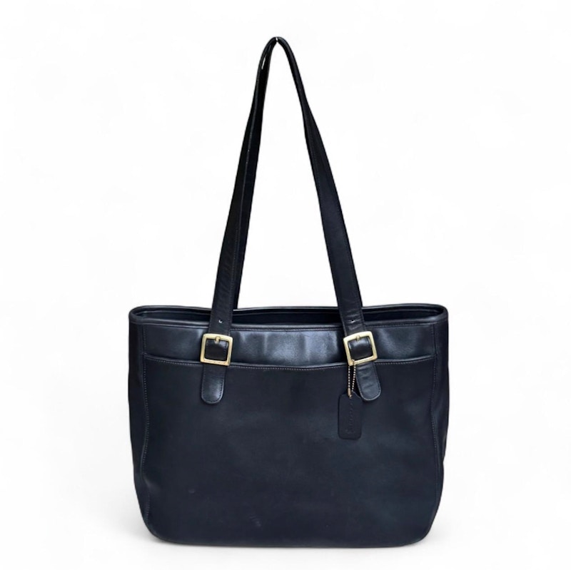 Coach Chelsea Leather Tote Black