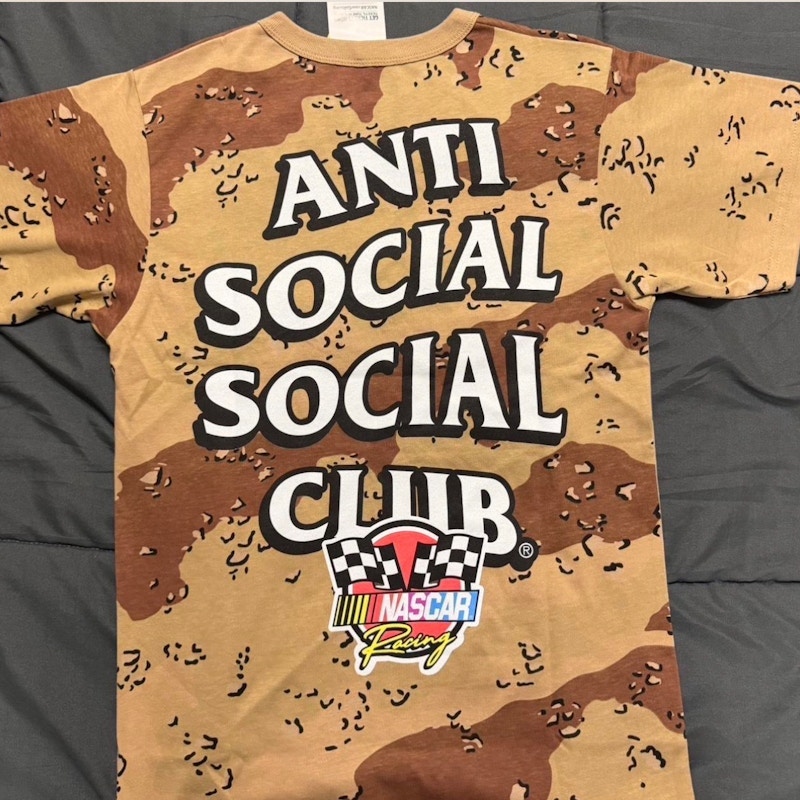 Anti Social Social Club x NASCAR T-Shirt Camo