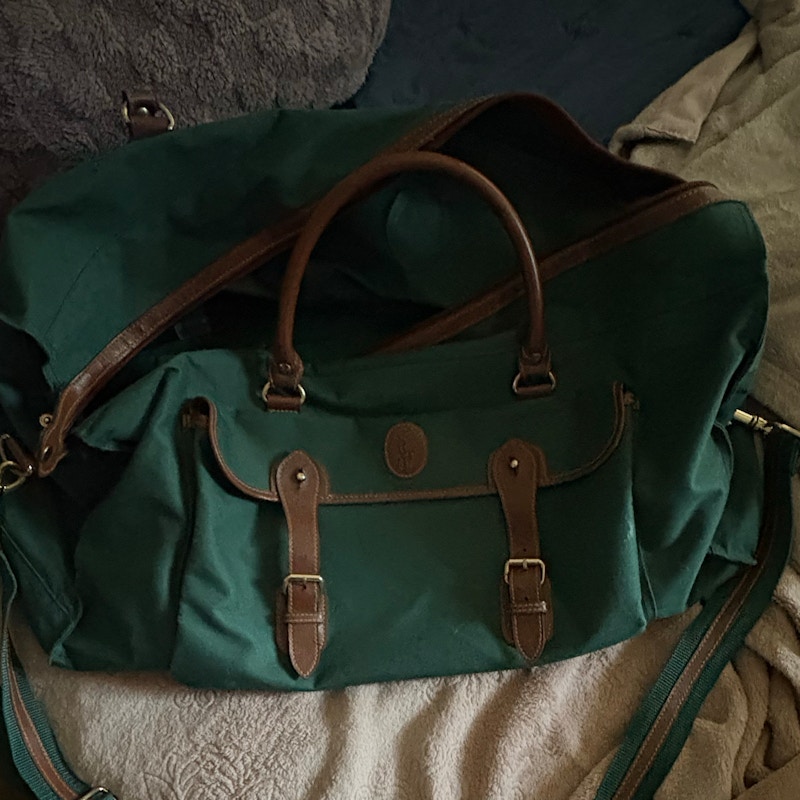 Polo Ralph Lauren Canvas Duffel Bag Green