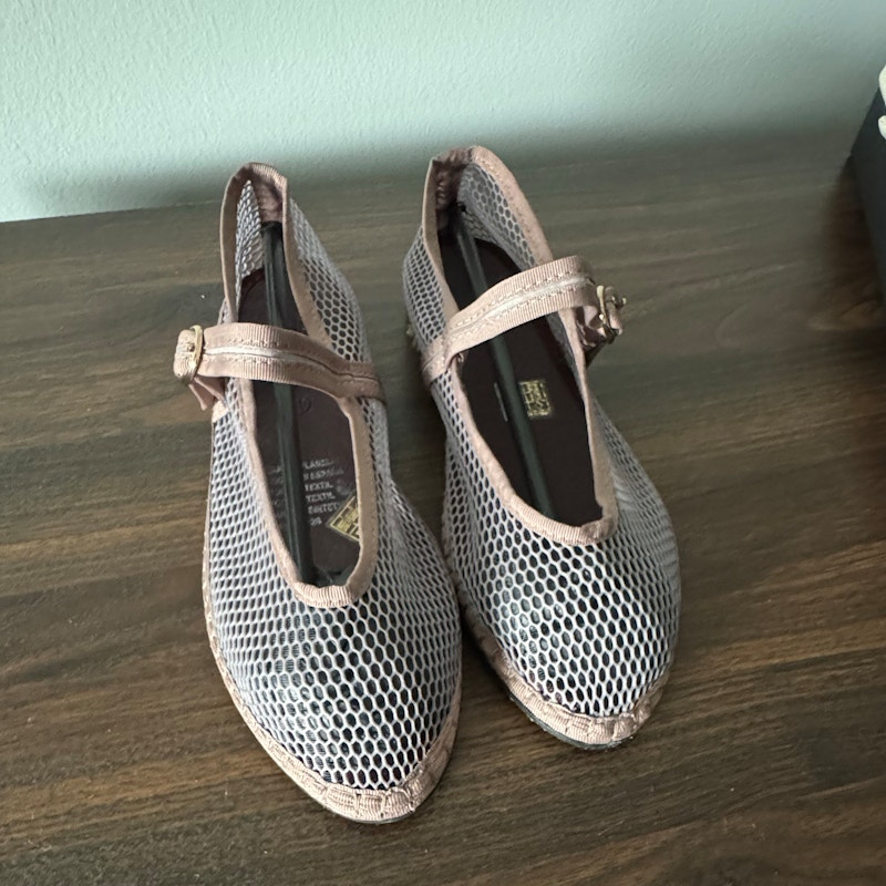 Flabelus Isabella Flats Grey Pink (Women's)