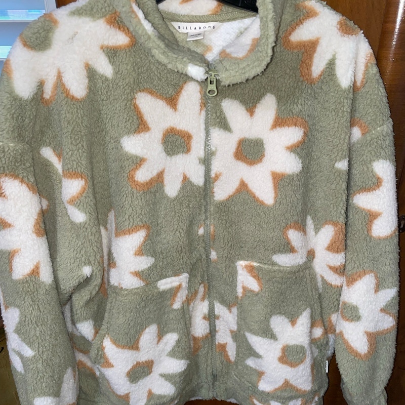 Billabong First Light Faux Fur Jacket Avo