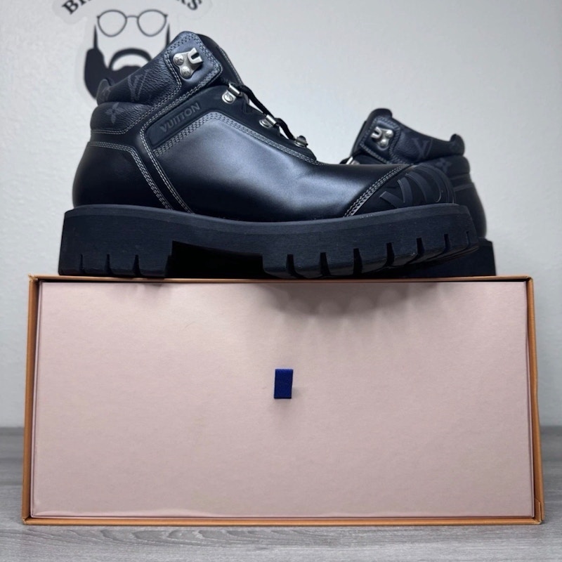 Louis Vuitton Remix Ankle Boot Black