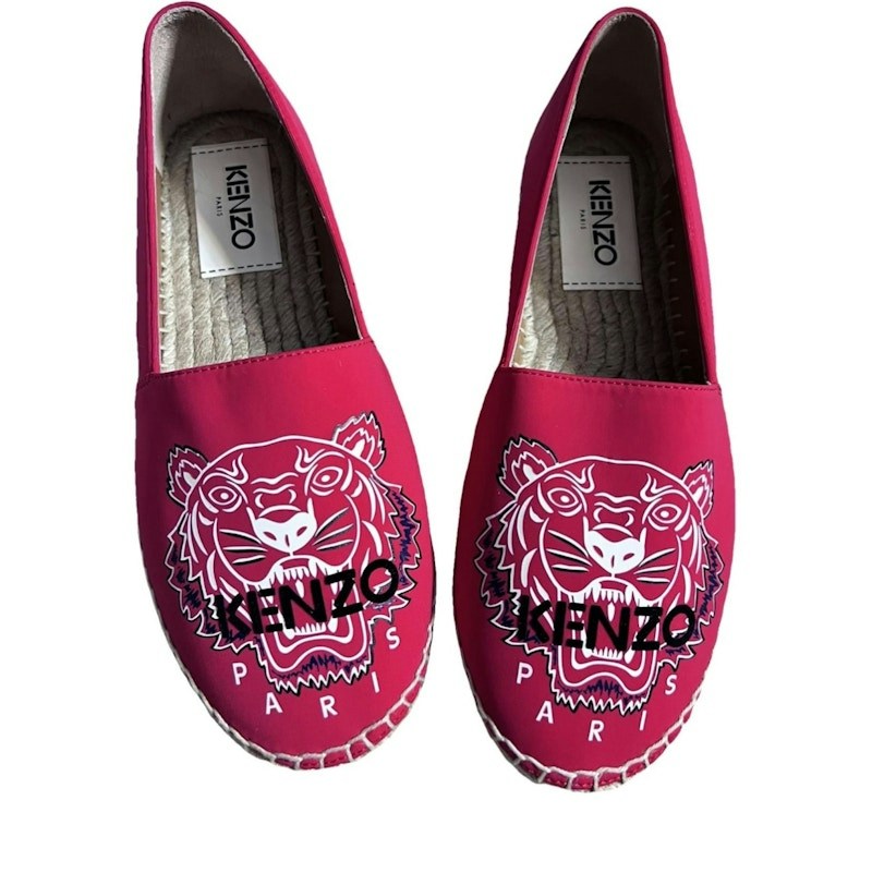 Kenzo Espadrille Classic Tiger Rouge Moyen