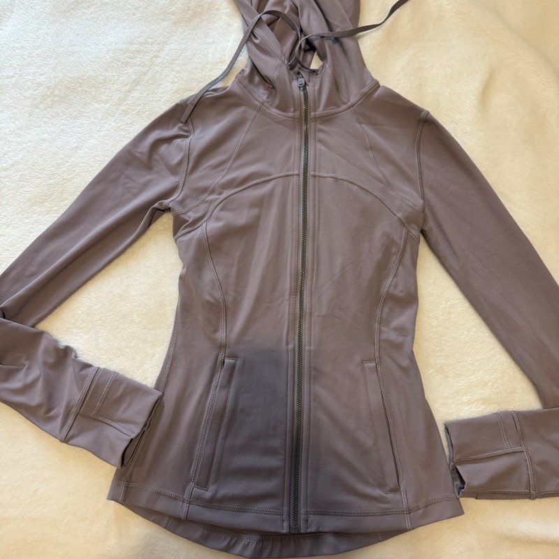 Lululemon Define Jacket Nulu Mauve Grey