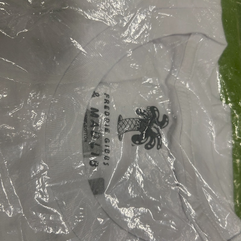 Freddie Gibbs & Madlib “MadGibbs” Bandana T-Shirt White