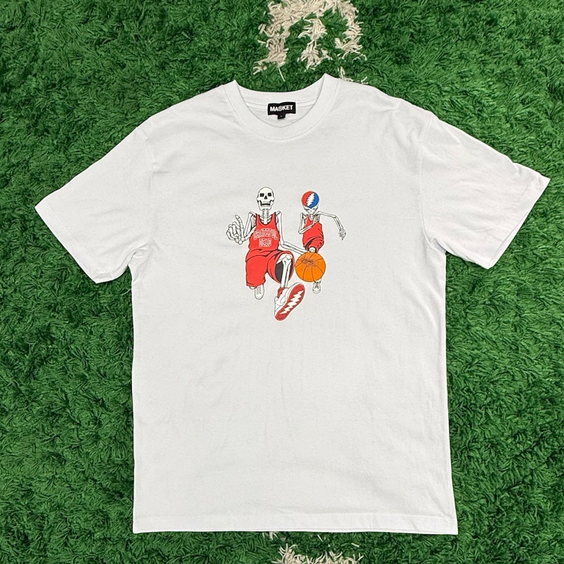 Market x Grateful Dead Basketball T-Shirt White