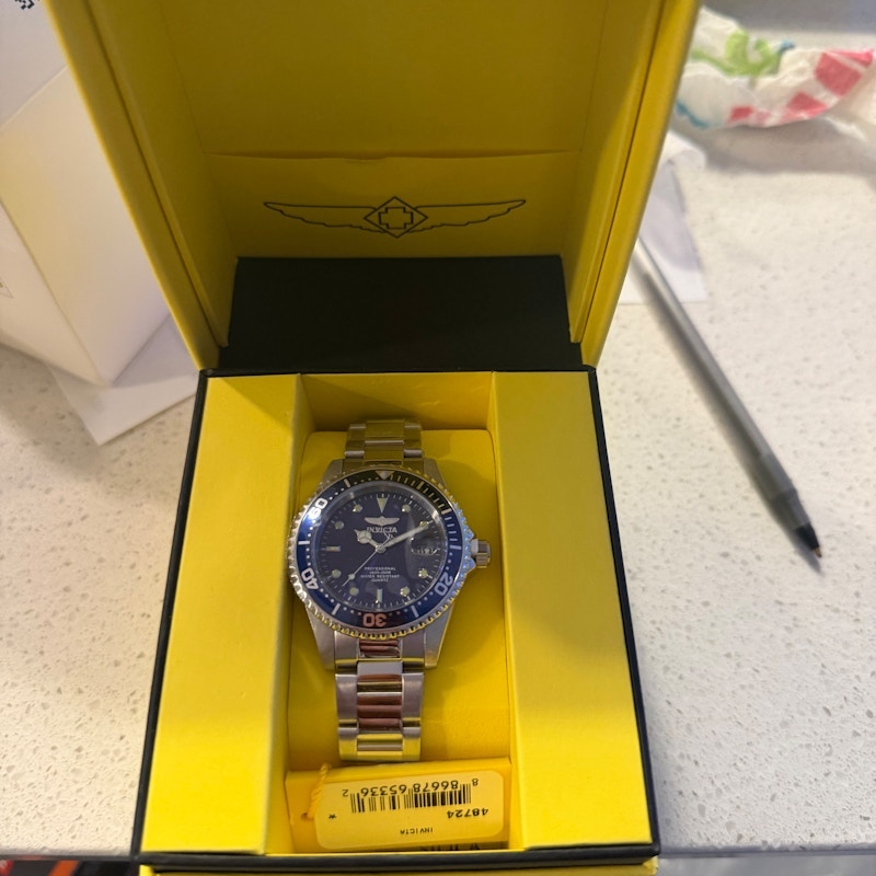 Invicta Pro Diver Quartz Watch Blue