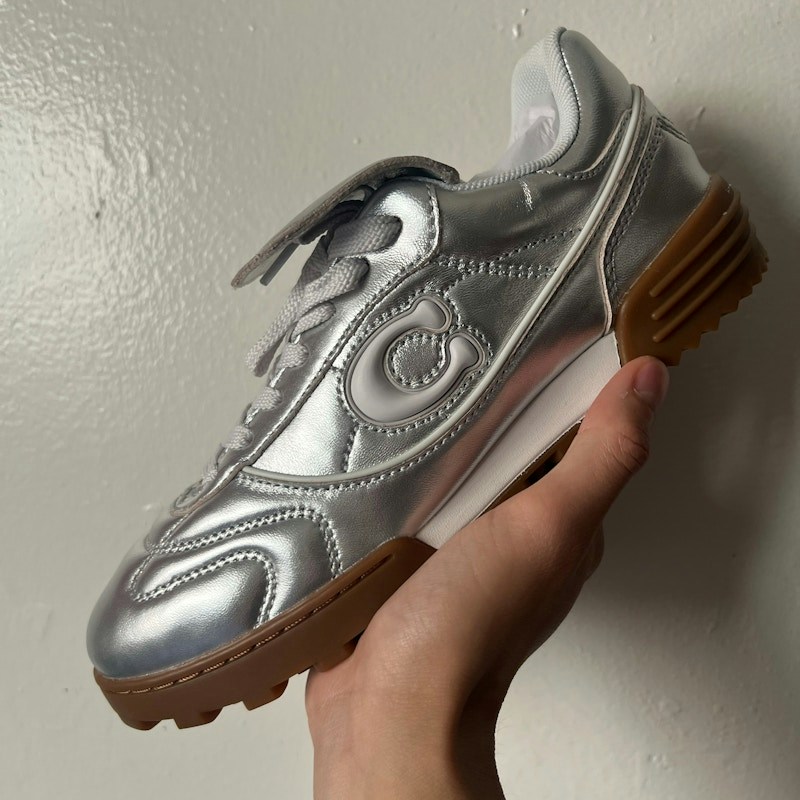 Coach Match Sneaker Silver (Women's)