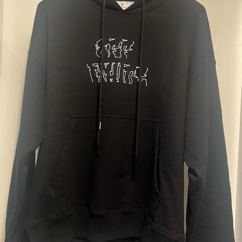 OFF-WHITE Neen Arrow Skate Hoodie Black