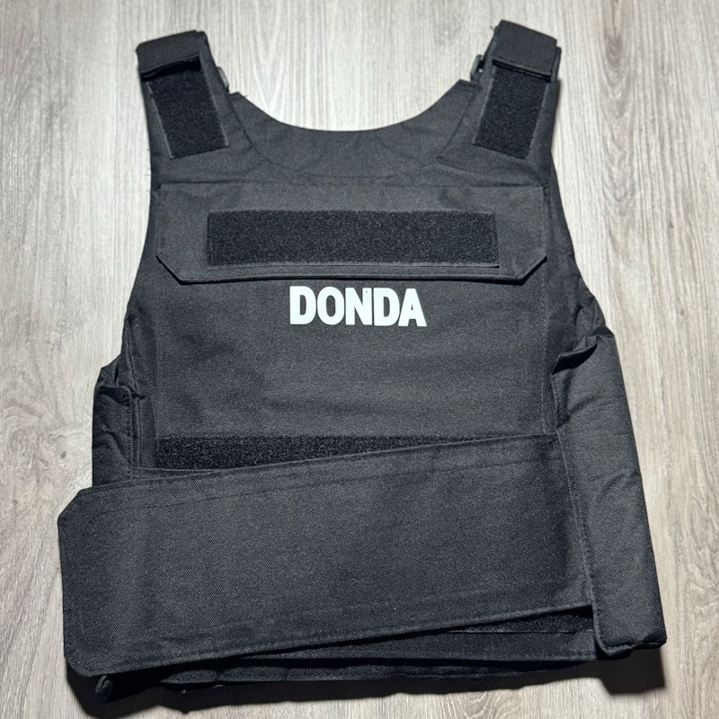 Yeezy Kanye West Donda Vest Black