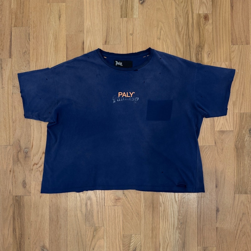 Paly Hollywood Core Logo T shirt Navy