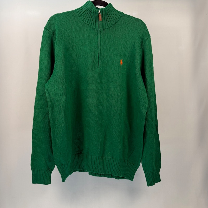 Polo Ralph Lauren Quarter-Zip Sweater Green