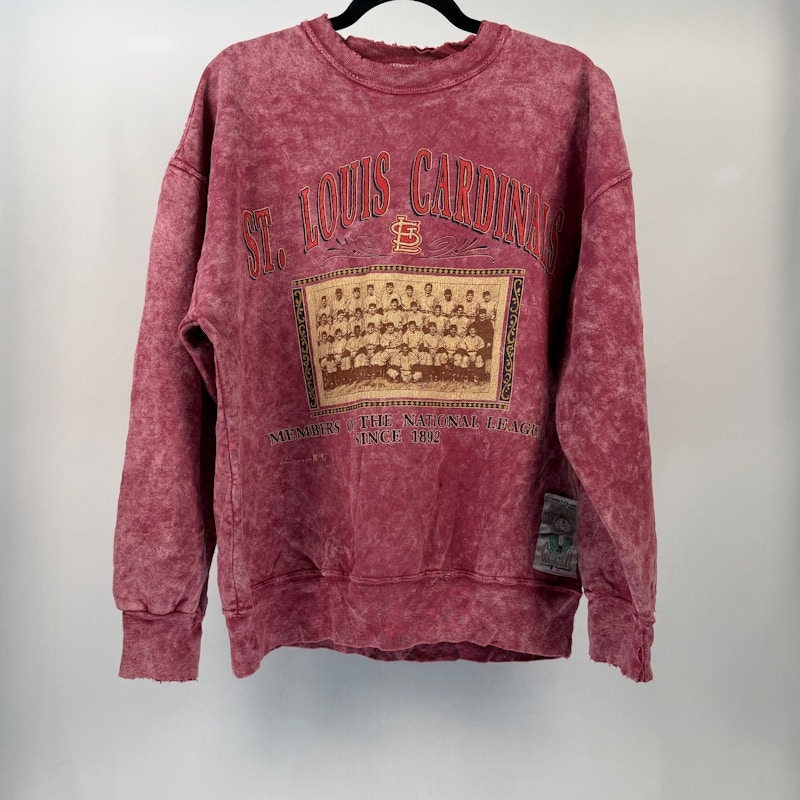 St. Louis Cardinals Crewneck Sweatshirt Red