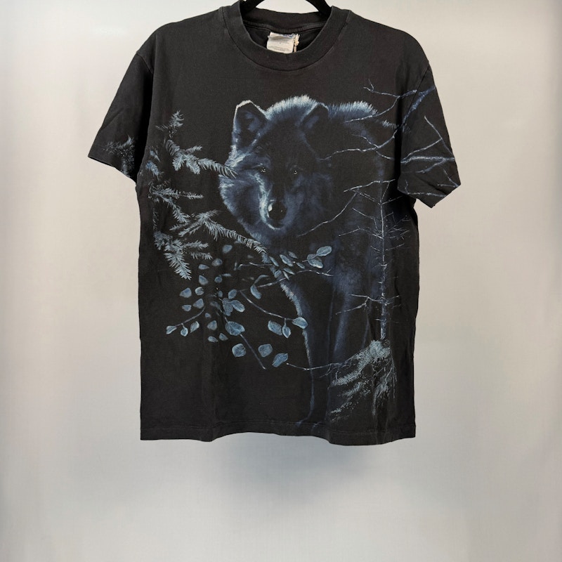 The Mountain Wolf T-Shirt Black