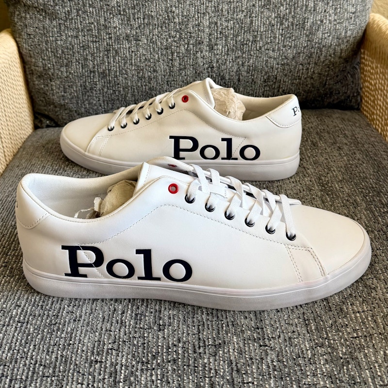 Polo Ralph Lauren Longwood Leather Low-Top Sneaker White