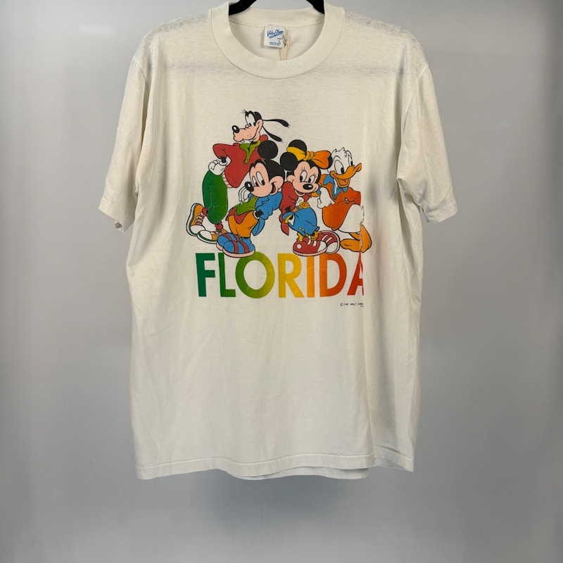 Disney Florida Mickey & Friends T-Shirt White