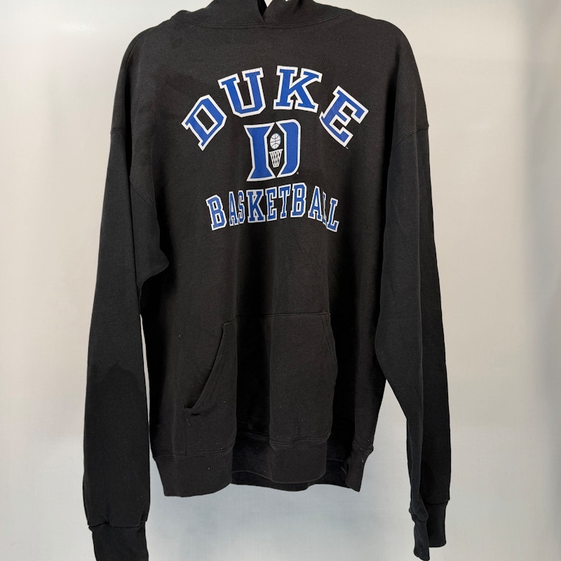 Duke University Basketball Hooded Sweatshirt Black