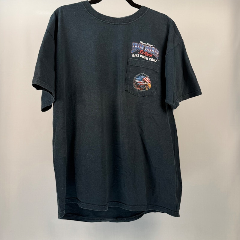 Iron Horse Saloon Bike Week 2002 T-Shirt Black