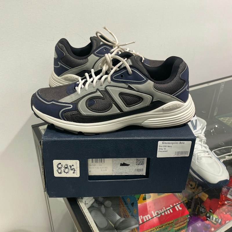 Dior B30 Sneaker Grey Navy