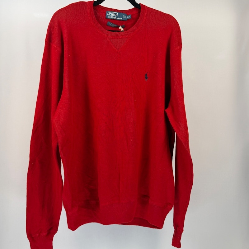 Polo Ralph Lauren Long Sleeve Sweater Red