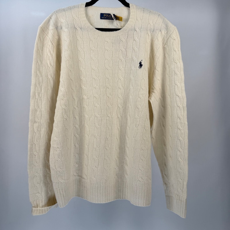 Polo Ralph Lauren Cable Knit Sweater Cream