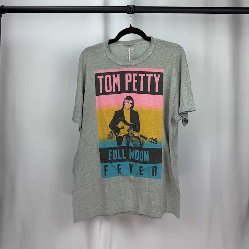 1989 Tom Petty Full Moon Fever Tour T-Shirt