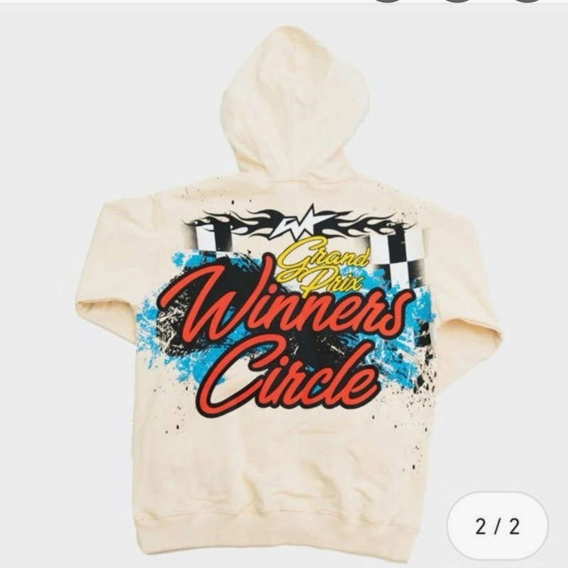 Watson Vegas Winners Circle Hoodie Cream
