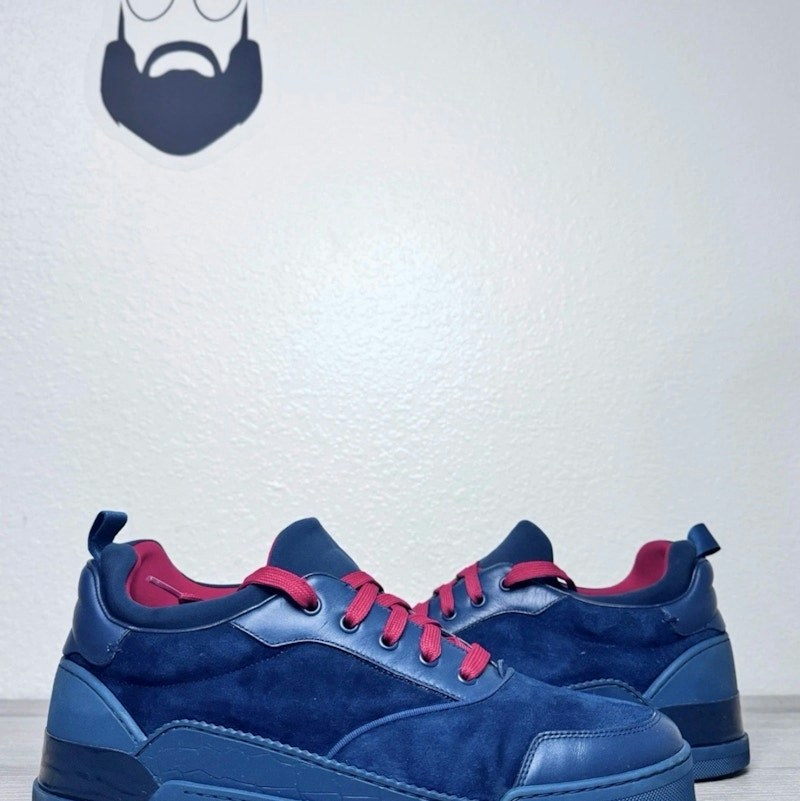 Christian Louboutin Astroloubi Navy Blue Red