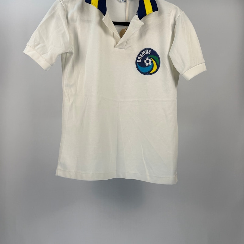 New York Cosmos Short Sleeve Soccer Jersey White