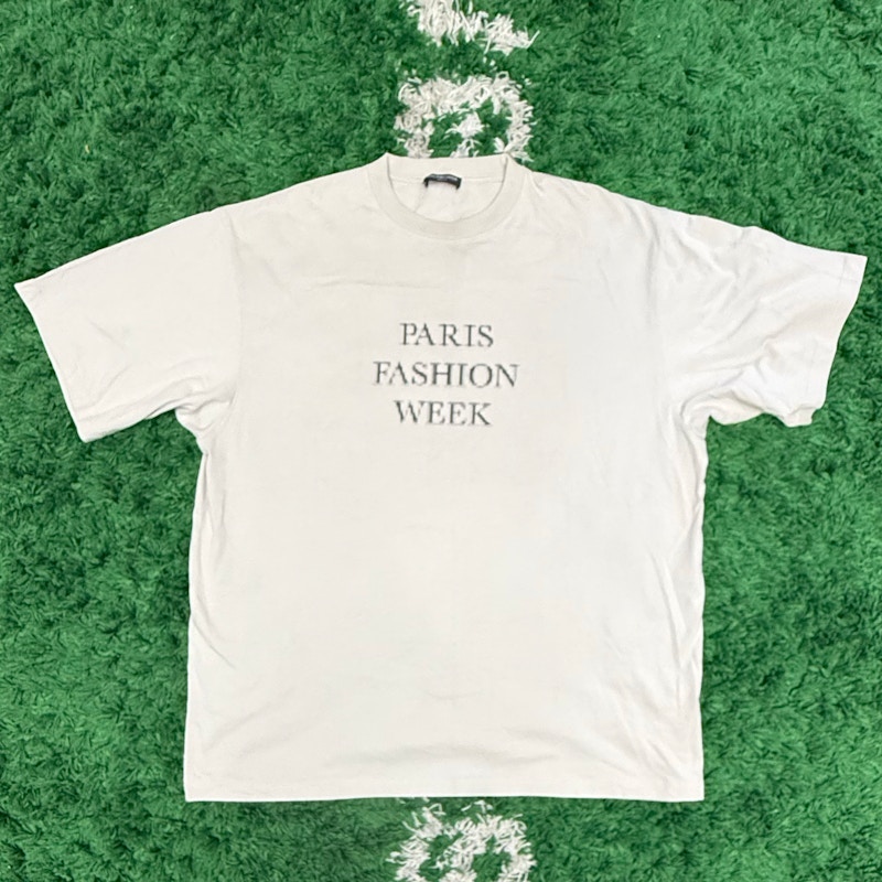 Balenciaga Paris Fashion Week T-Shirt White
