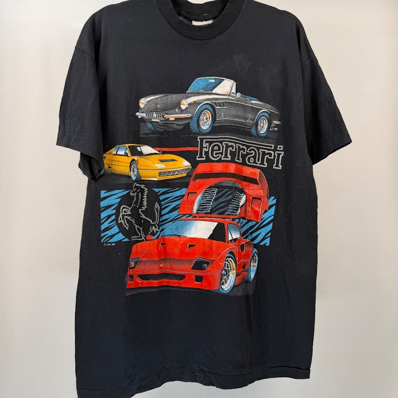 Ferrari Graphic T-Shirt Black