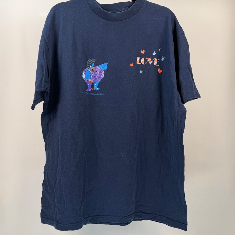 The Beatles Yellow Submarine Love T-Shirt Navy