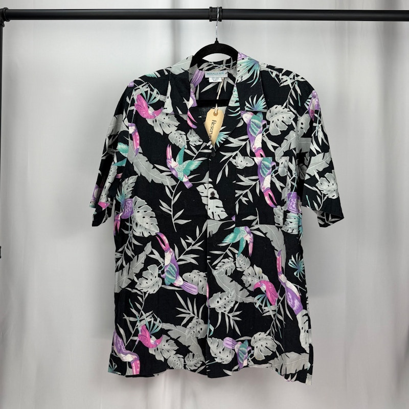 90s Royale-Air Hawaiian Short Sleeve Button Down Shirt