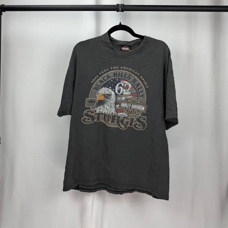 2002 Harley-Davidson Black Hills Rally Sturgis T-Shirt