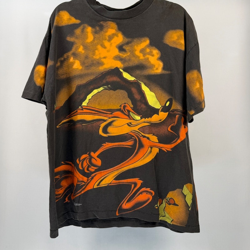 Warner Bros. Wile E. Coyote T-Shirt Black