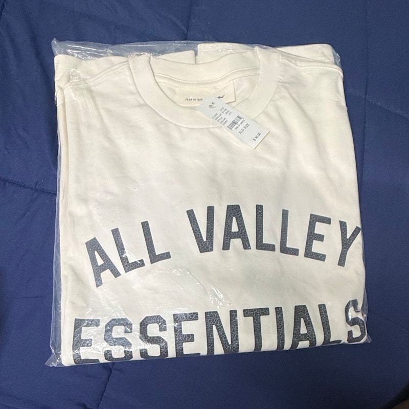 Fear of God Essentials All Valley Essentials T-Shirt Off White