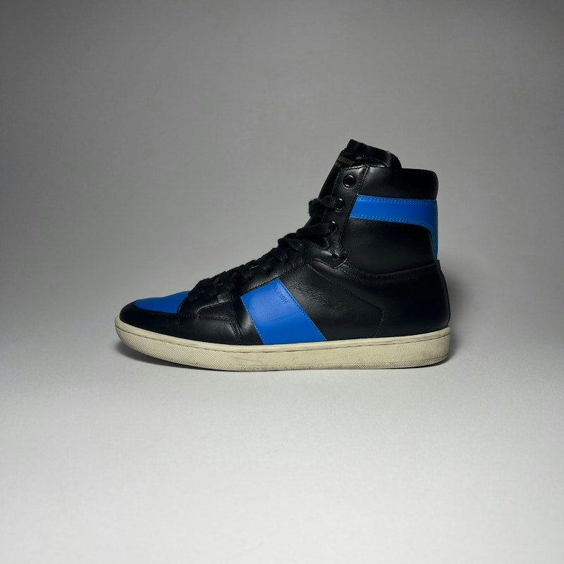 Saint Laurent SL/10 High Top Black Blue