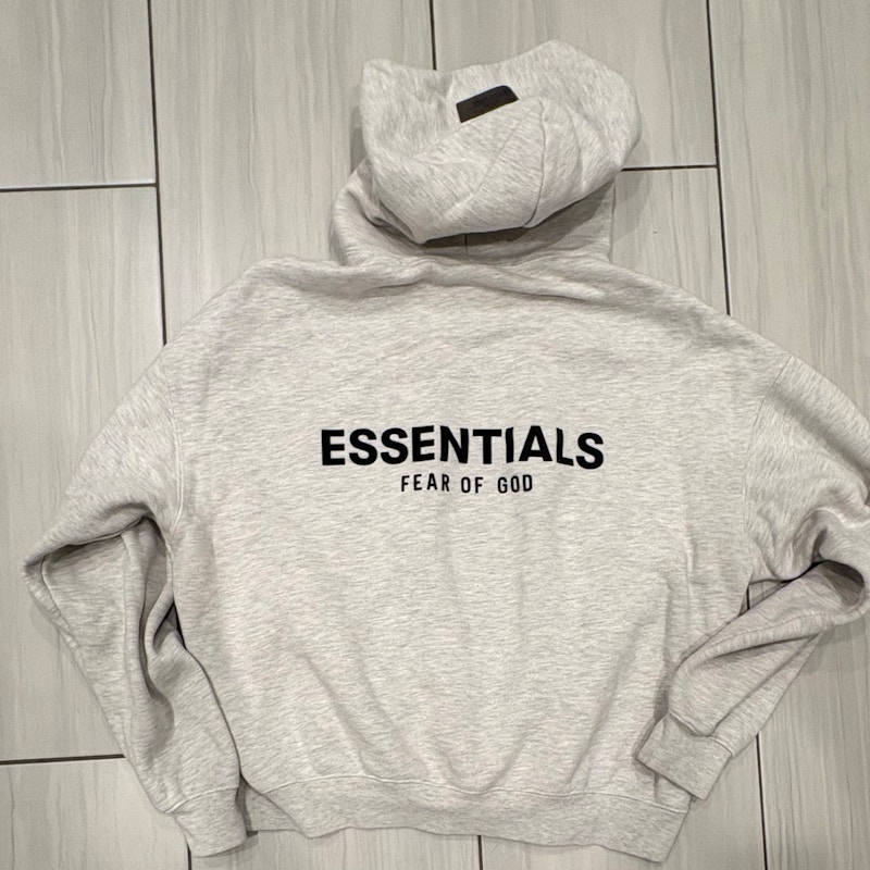 Fear of God Essentials Pullover Hoodie Light Oatmeal