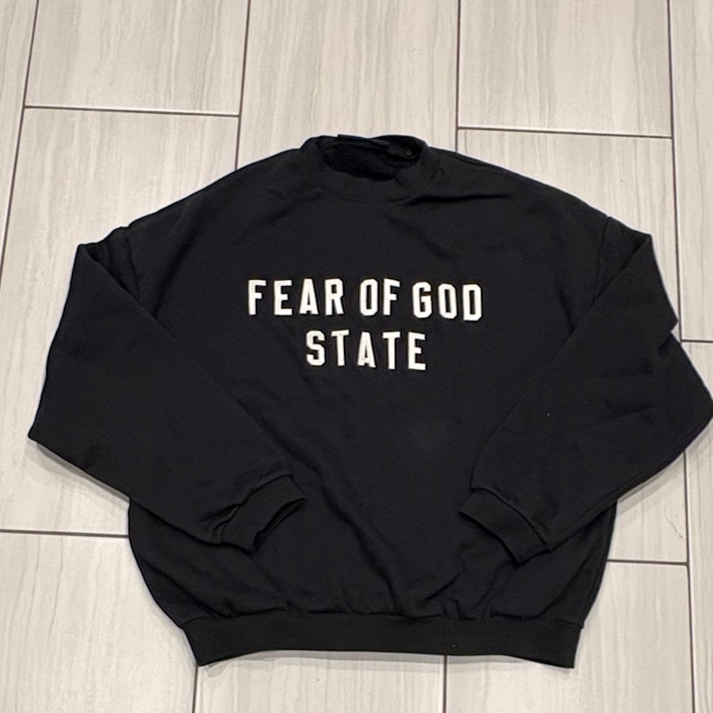 Fear of God State Sweatshirt Black