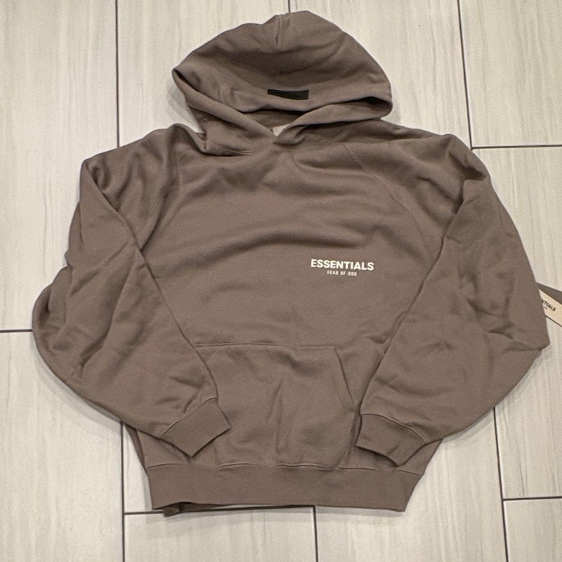 Fear of God Essentials Hoodie Desert Taupe